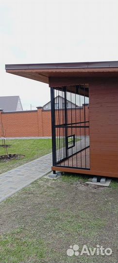 Вольер для собак уличный зимний
