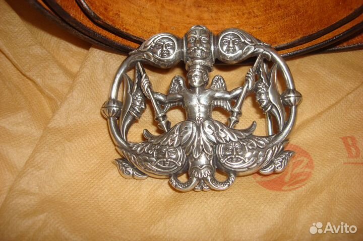 Мужской кожаный ремень оригинал