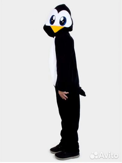 Пижама кигуруми пингвин 146-152
