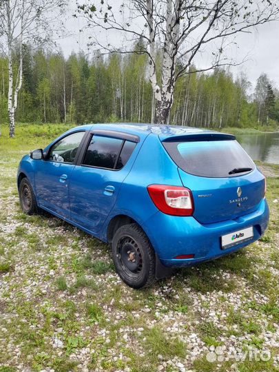 Renault Sandero 1.6 МТ, 2015, 154 000 км