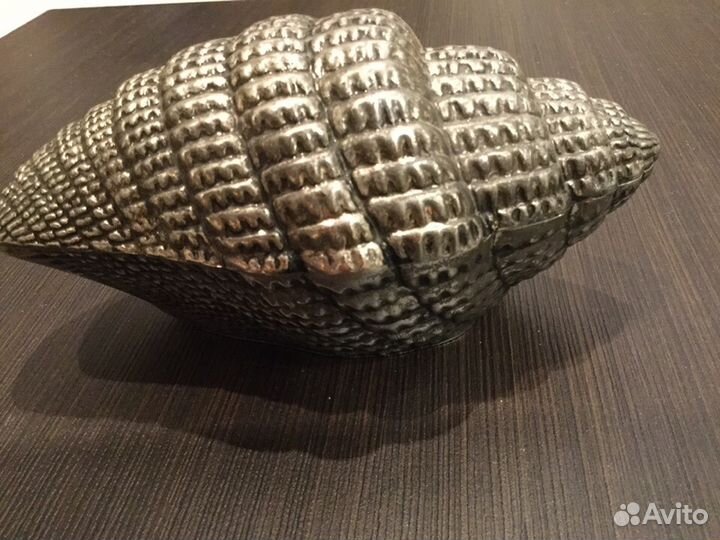 Шкатулка «ракушка» (Германия) оригинал новая сталь