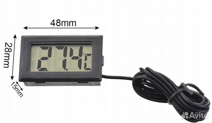 Термометр электронный с выносным датчиком