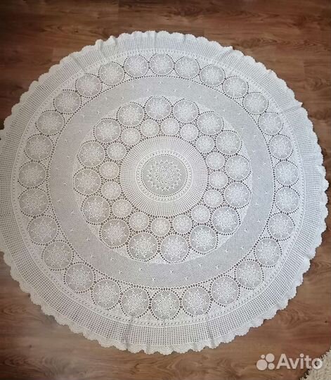 Скатерть на круглый стол, диаметр 158 см