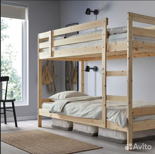 Двухъярусная кровать IKEA бу