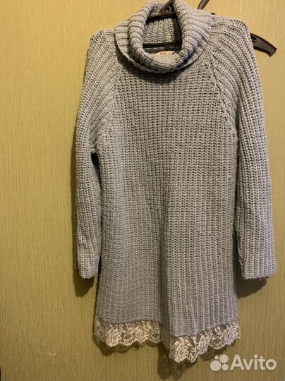 Платье вязаное фабричное