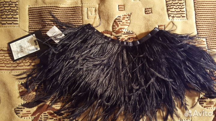 Новый воротник из перьев