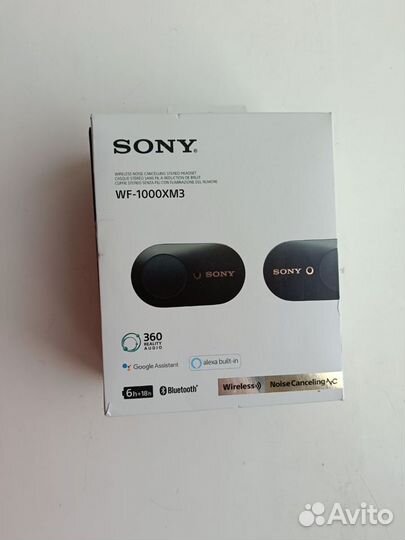 Беспроводные наушники sony wf 1000xm3 оригинал