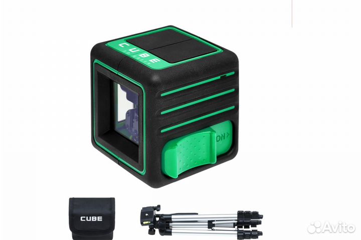 Уровень лазерный ADA cube 3D green professional
