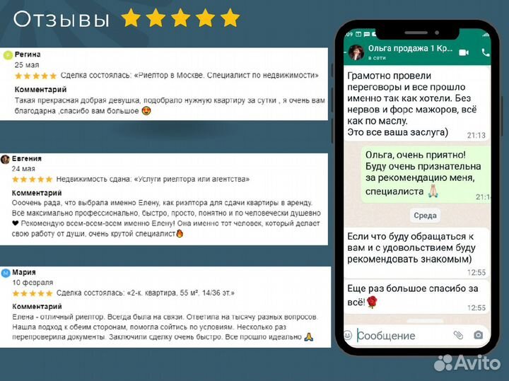 Риэлтор по продаже квартир/Агент по недвижимости