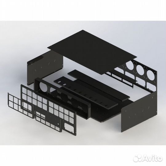 Корпус для майнинга закрытый Cryptone 21/10