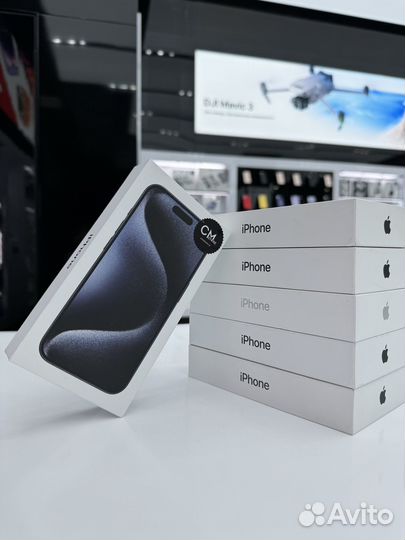 iPhone 15 Pro 512 гб синий титан (1sim + eSim )