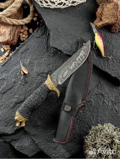 Нож туристический волк