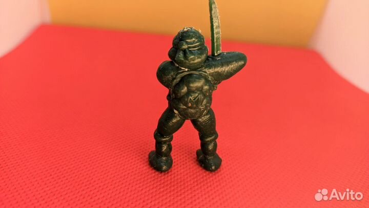 Фигурка Черепашка ниндзя. Игрушки 90х