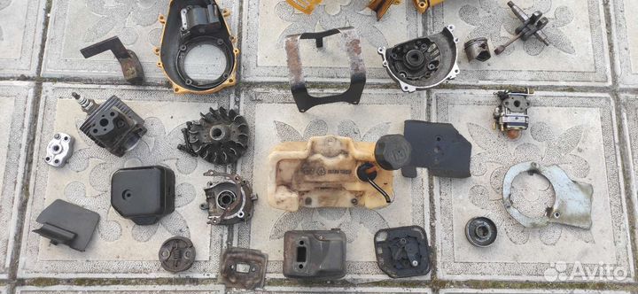 Запчасти на триммер б/у hummer flex