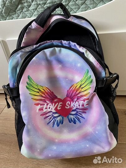 Рюкзак для коньков Runa “I love Skate”