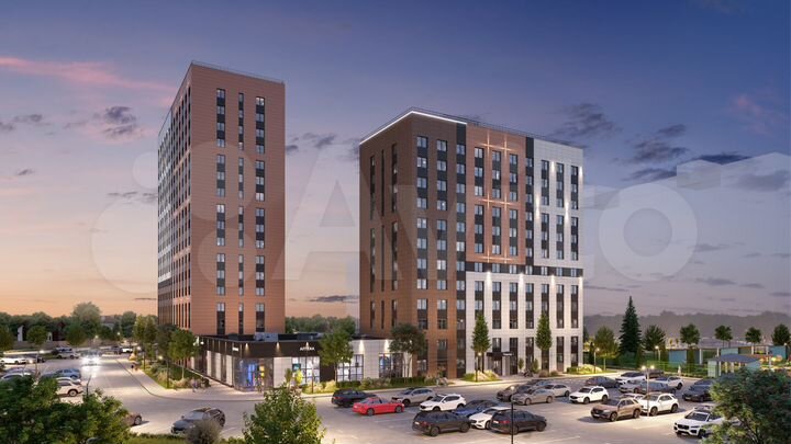 1-к. квартира, 35,7 м², 5/17 эт.