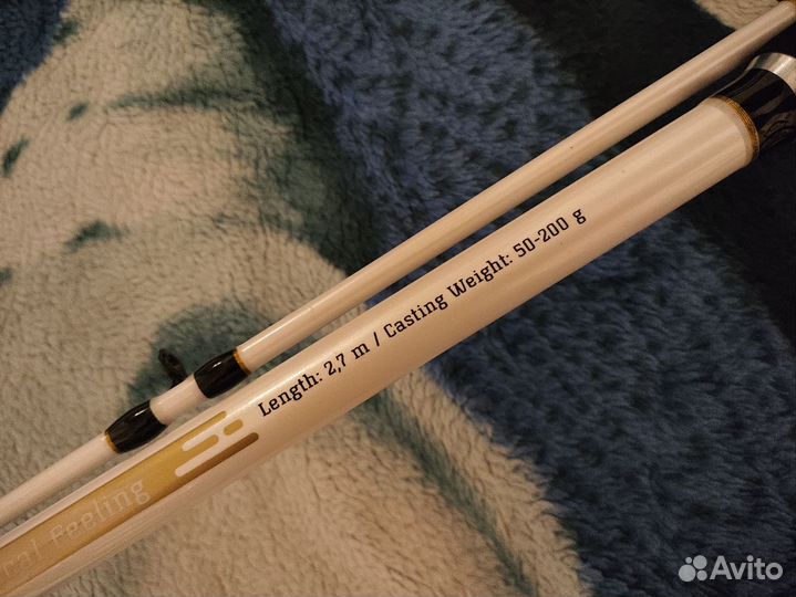 Фидерное удилище с катушкой kaida holen kraft 2.7m