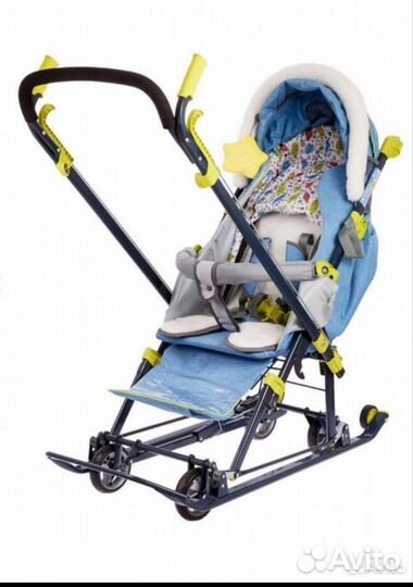 Санки коляска ника 7 3