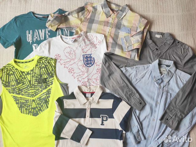 Пакет брендовых вещей на мальчика 146-152см
