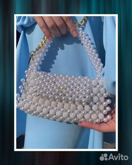 Сумка из бусин на заказ