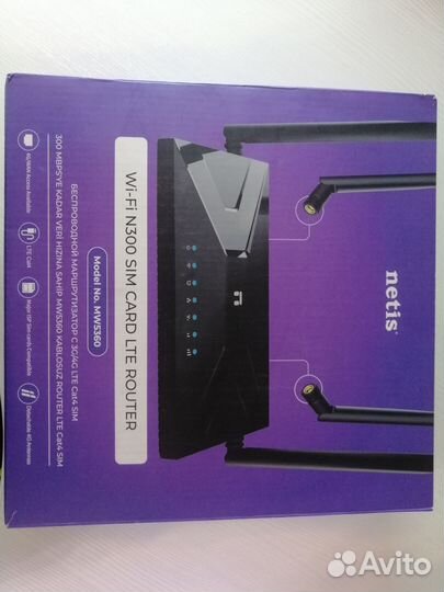 Модем, роутер Netis mw5360, Wi-Fi, 4G,3G