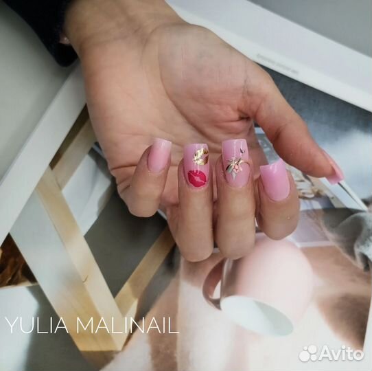 Маникюр гель лак