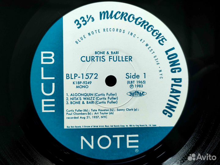 Curtis Fuller – Bone & Bari – Japan 1983 King #2