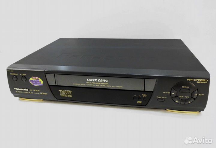 Видеомагнитофон hi fi stereo Panasonic nv620