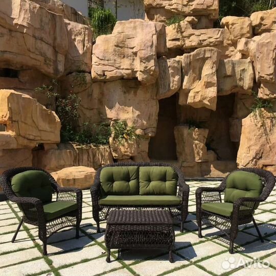 Плетеный комплект для отдыха Новый+ Гарантия 1 год