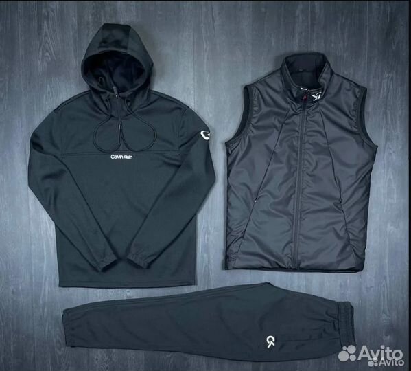 Спортивный костюм Calvin Klein тройка мужской