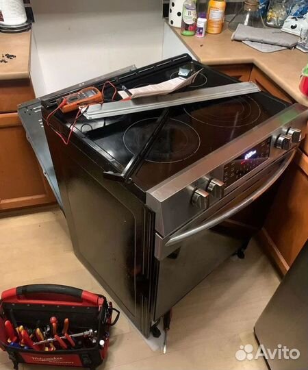 Ремонт пароконвектоматов, Ремонт духовых шкафов