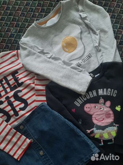 Вещи для девочки,110-116