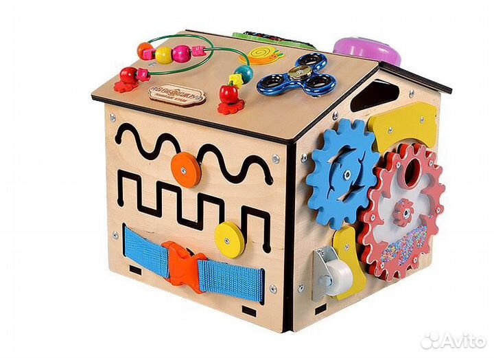 Бизиборд домик новый, бизидом