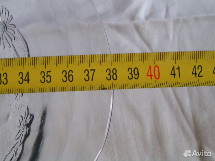 Блюдо стеклянное