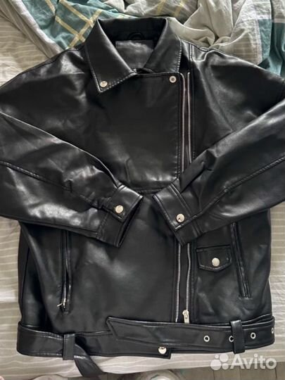 Куртка из экокожи женская
