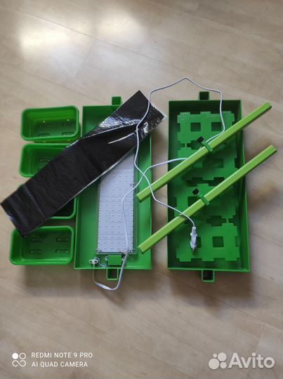 Домашний огород для микрозелени волтера фито