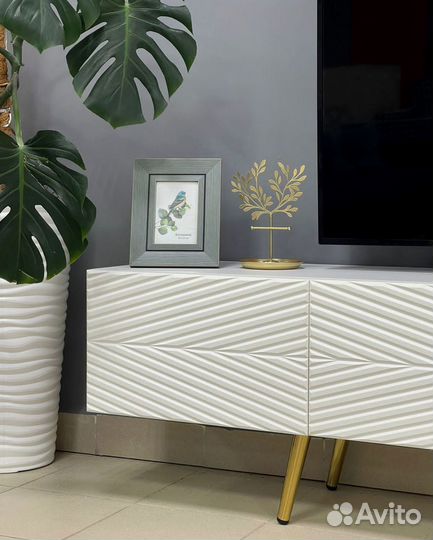 Тумба TV с фрезеровкой (конструктор)