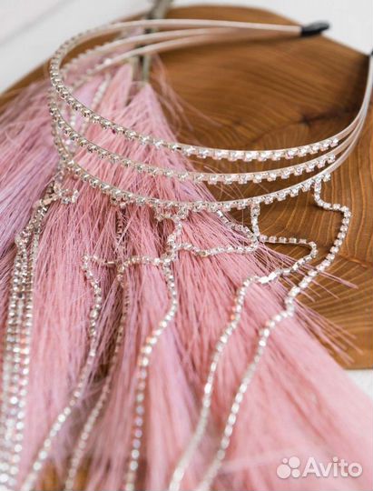 Ободок со стразами