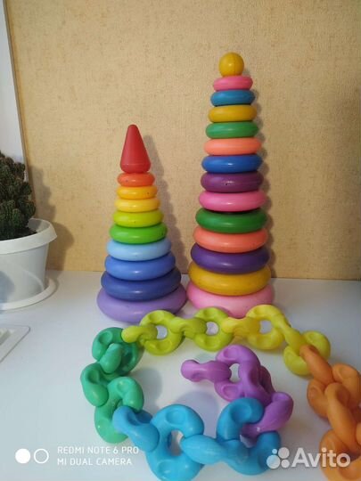 Пирамидка детская 2 шт