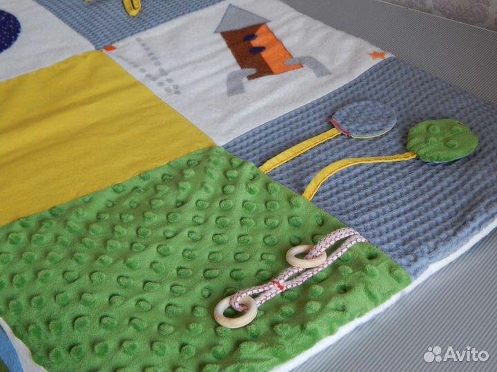 Коврик монтессори для новорожденных