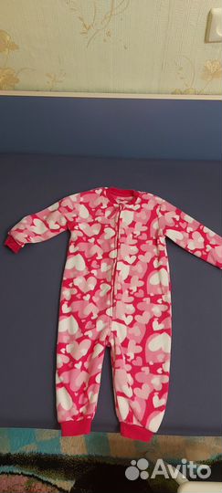 Комбинезон флисовый 86-92