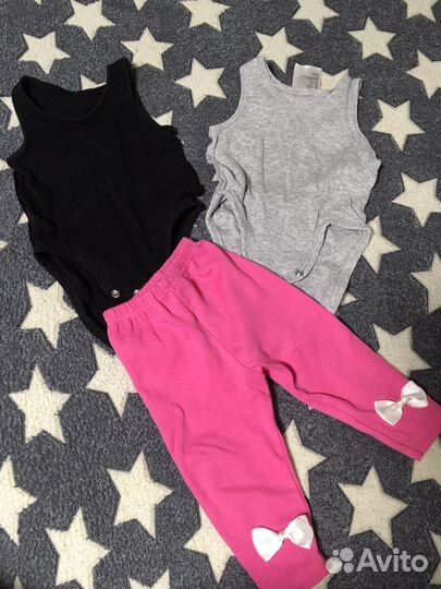 Вещи пакетами 62-68 на девочку
