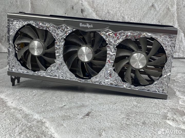 Холодная Palit rtx 3080 ti gamerock