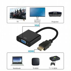 Переходник hdmi VGA есть