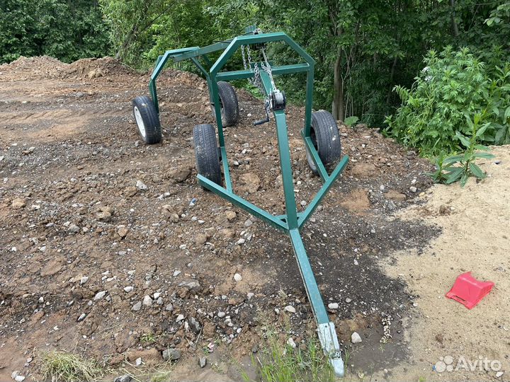 Прицеп для перевозки бревен