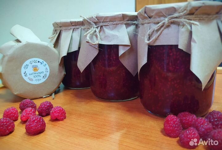 Варенье из малины, ежевики, компот из ягод, аджика