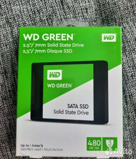 Отличный ssd накопитель 480гб