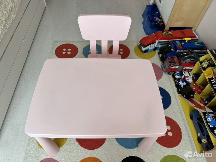 Стол и стульчик IKEA