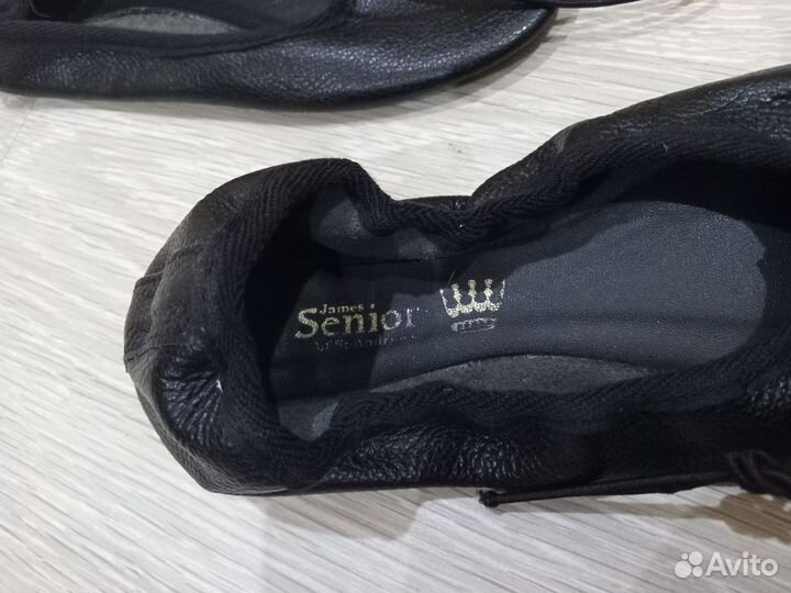 Балетки для танцев новые, кожа