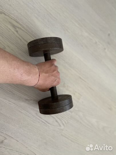 Гантеля разборная